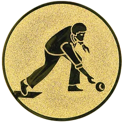 Emblém E37 Bowling man