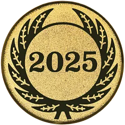 Emblém E2025 letopočet